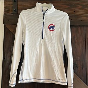 Cubs quarter zip